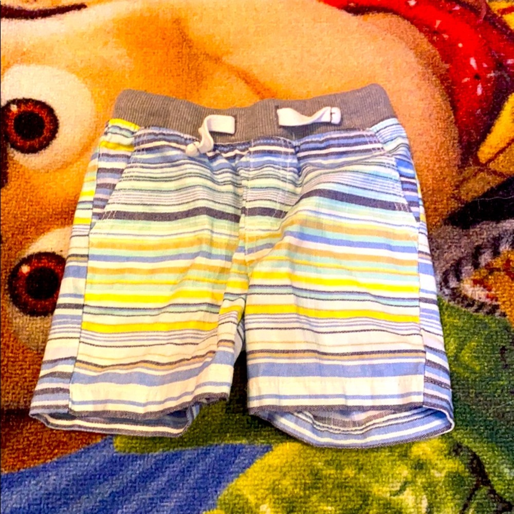 Stripped toddler boy shorts